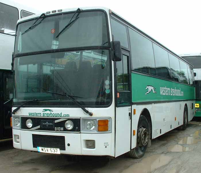 Western Greyhound Volvo B10M Van Hool Alizee WSV537